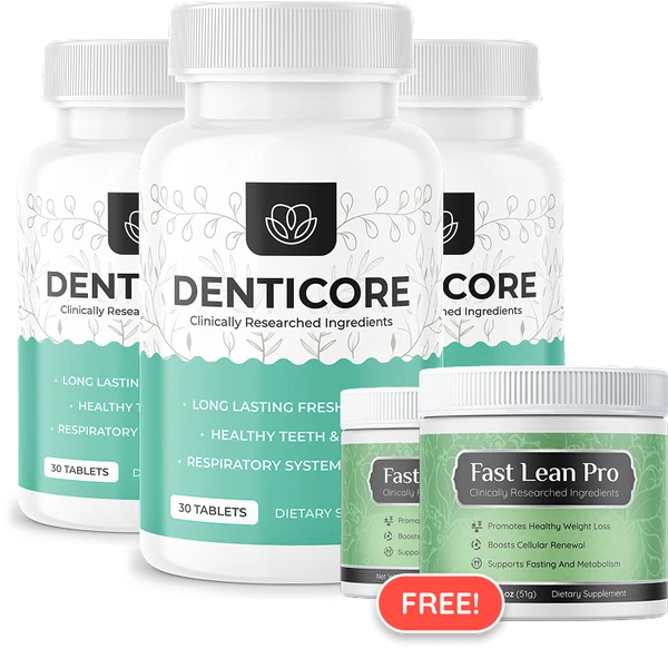 DentiCore 3 Bottles package